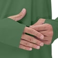 thumbnail image 6 of Tsesme Men's Upf 50+ Long Sleeve Sun Shirts, Lapel Button Quick Dry Sun Protection Tops, Breathable Outdoor Rash Guard with Thumb Holes, 6 of 9