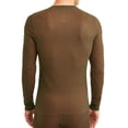 thumbnail image 3 of Hanes Men's Thermal Raschel Crew Neck Top, 3 of 4