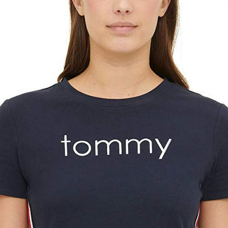 T-Shirt Large) (Sky Dress Womens Captain, Hilfiger Tommy