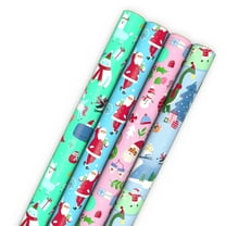 Hallmark Christmas Peanuts Wrapping Paper with Cut Lines on Reverse ...