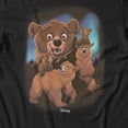 thumbnail image 3 of Disney Brother Bear Collage Mashup Men's T-Shirt (Black, S-XXXL), 3 of 4