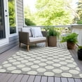 thumbnail image 6 of Addison Rugs Chantille Indoor/Outdoor Transitional Circles Gray Washable Rectangle Rug, 5' x 7'6", 6 of 6