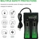 thumbnail image 4 of Batería recargable CWUU 18650 3,7 V 9900 mAh con cargador, paquete de 2, 4 of 7