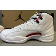 thumbnail image 4 of Ni - ke Air Jordan 12 Retro Twist White/Black & University Red CT8013-106 Men’s Size 10, 4 of 5