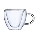 thumbnail image 1 of Taza de agua de viaje, tazas de jugo de fruta hechas a mano transparentes con corazón, tazas de regalo de vidrio alto con aislamiento térmico, Utensilios de cocina En forma de corazón 250ml Naiovety HA062086-03B, 1 of 6