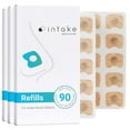 thumbnail image 7 of Intake Breathing Refill Tabs Pack - Boost Oxygen Intake, Improve Sleep Quality Solution- Sweat Resistant, Skin Safe Nasal Strips - Extra Strength Snore Stopper - (90 Count (Pack of 3), 7 of 7