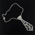 thumbnail image 6 of Sexy Women Rhinestone Bling Bow Tie Fashion Necktie Choker Necklace Elegant Statement Jewelry for Her, 6 of 6