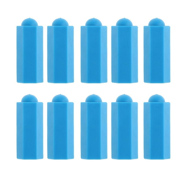S SÉRENABLE 10Pcs Couverture de Pointe de Piscine en Caoutchouc Couverture de Fond de Piscine Fournitures Sportives Intérieures