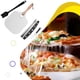 thumbnail image 4 of Bewildely Juego de Pizza a prueba de óxido de 4 piezas con revestimiento antiadherente para hornear herramientas de pan de Pizza de gran Cocina y Comedor, 4 of 6