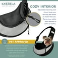 thumbnail image 5 of Katziela Pet Carrier Sling Bag for Small Dogs, Puppies and Cats, 5 of 6