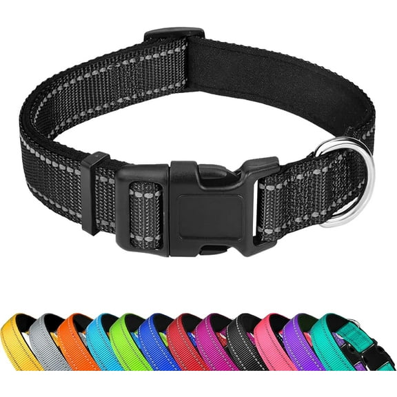 Night Guardian | Medium Dog Soft Cushioned Reflective Collar