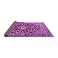 thumbnail image 2 of Ahgly Company Indoor Round Oriental Purple Traditional Area Rugs, 7' Round, 2 of 4