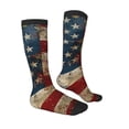 thumbnail image 4 of Lsque American Flag1 Printed Crew Socks Men's Women's LightWeight Thin Casual Calf Socks ,Knee High Socks,Cotton Socks, 4 of 9