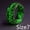 Green Size7, variant on Luminous Resin Ring Glow In The Dark Geometrical Band Unisex Jewelry Accessory For Men Women Fashion Statement