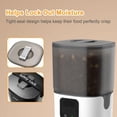 thumbnail image 3 of Automatic  Feeder 6L,Timed  Feeders for Dry , 2.4G WiFi Pet Feeder with APP Control for Remote Feeding,Automatic   Dispenser with Alexa,1-10 Meals Per Day for, 3 of 6