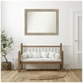 thumbnail image 6 of Amanti Art Custom Wall and Bathroom Mirror (37 x 48 in.), Trellis Silver Frame, 6 of 6