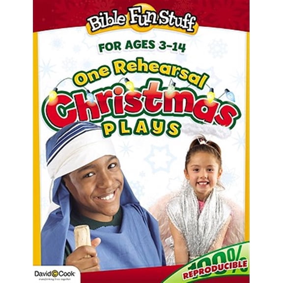 Pre-Owned One Rehearsal Christmas Plays: Preschool Through Middle School (Bible Funstuff) Paperback