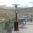 thumbnail image 2 of Flash Furniture Sol Patio Outdoor Heating-Bronze Stainless Steel 40,000 BTU Propane Heater with Wheels-Commercial & Residential Use-7.5 Feet Tall, 2 of 9