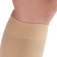 thumbnail image 4 of Ames Walker AW Style 291OT Luxury Opaque 20-30 mmHg Firm Compression Open Toe Knee High Stockings Beige Medium, 4 of 5
