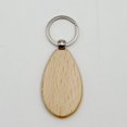 thumbnail image 1 of La madera se puede utilizar como llavero con letras láser, llavero con personalidad, pequeño regalo, madera de haya, llavero de madera, 1 of 2