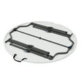 thumbnail image 4 of Mainstays 4 Foot Fold-in-Half Round Plastic Table, Indoor Outdoor, White, 4 of 13