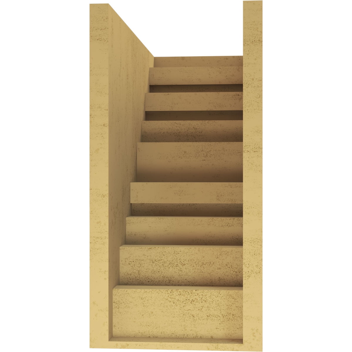 9"W x 18"D x 18"H Classic Landon Rough Cedar Woodgrain TimberThane Corbel, Primed Tan