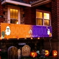 thumbnail image 7 of Halloween Gender Reveal Banner Booy Or Ghoul - Halloween Fence Banner Orange Purple Unique Design Halloween Yard Banner, Fall Gender Reveal Decorations Baby Shower Gender Reveal Party Decor, 7 of 7