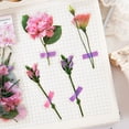 thumbnail image 4 of PET Transparent Decorative Flower Stickers, DIY Floral Stickers Set 6 Pack  For Album For Scrapbooking, 4 of 8