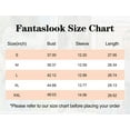 thumbnail image 5 of Fantaslook V Neck T Shirts for Women Floral Summer Tops Short Sleeve Shirts Casual Tunic Tops, 5 of 6