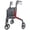 Red, variant on Soaids 3 Wheel Walkers for Seniors with Bag and Hand Brakes, Lightweight Foldable Rollator with Swivel Front Wheel, Adjustable Height, Compact Mobility Aid for Elderly, Indoor Outdoor Use