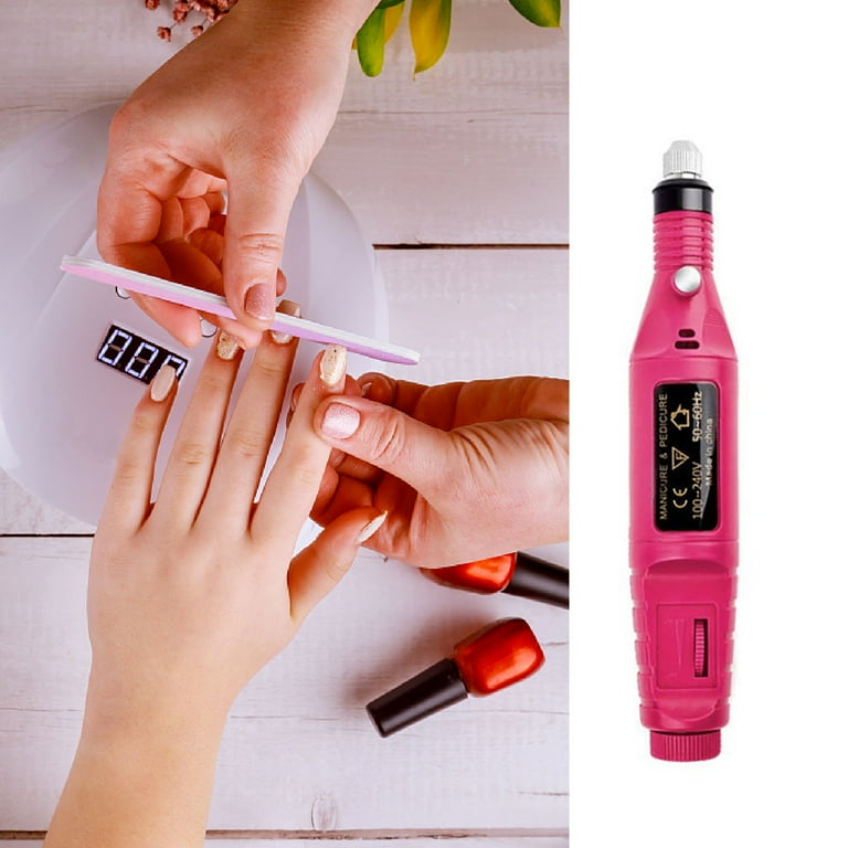 Mini Electric Nail Drill Manicure & Pedicure Set, Beauty Nail File