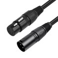 thumbnail image 3 of BLEEUS 3 Pin Xlr Male To 5 Pin Xlr Female Dmx Adapter 30cm Xlr3m To Xlr5f Adaptor Cable (3Pin XLR Male*1)Audio Equipment, 3 of 10