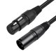 thumbnail image 2 of Adaptador XLR 3 Pines A 5 DMX Cable XLR3M XLR5F 30cm, 2 of 5