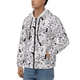 thumbnail image 3 of Honeii Cowboy Print Hoodies for Men, Pullover & Full Zip, Breathable Zip up Hoodie, Sweatshirt-Medium, 3 of 5