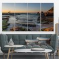 thumbnail image 1 of Sydney Sunrise Over Seashore - Seascape Canvas Art Print, 1 of 3
