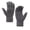 Gray, variant on Green Mens And Womens Color Blocked Fingerless Thicken Wool Gloves For Outdoor Activities Winter Daily Wear Hand Warmth And Comfort