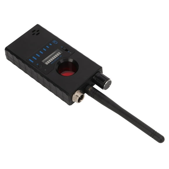 "Multi-Function Wireless Bug Detector with 8000MHz Scanning Range, Vibration & Voice Alerts for Hidden Cameras & GPS Trackers"
(Character count: 120)
Alternative option:
"Professional