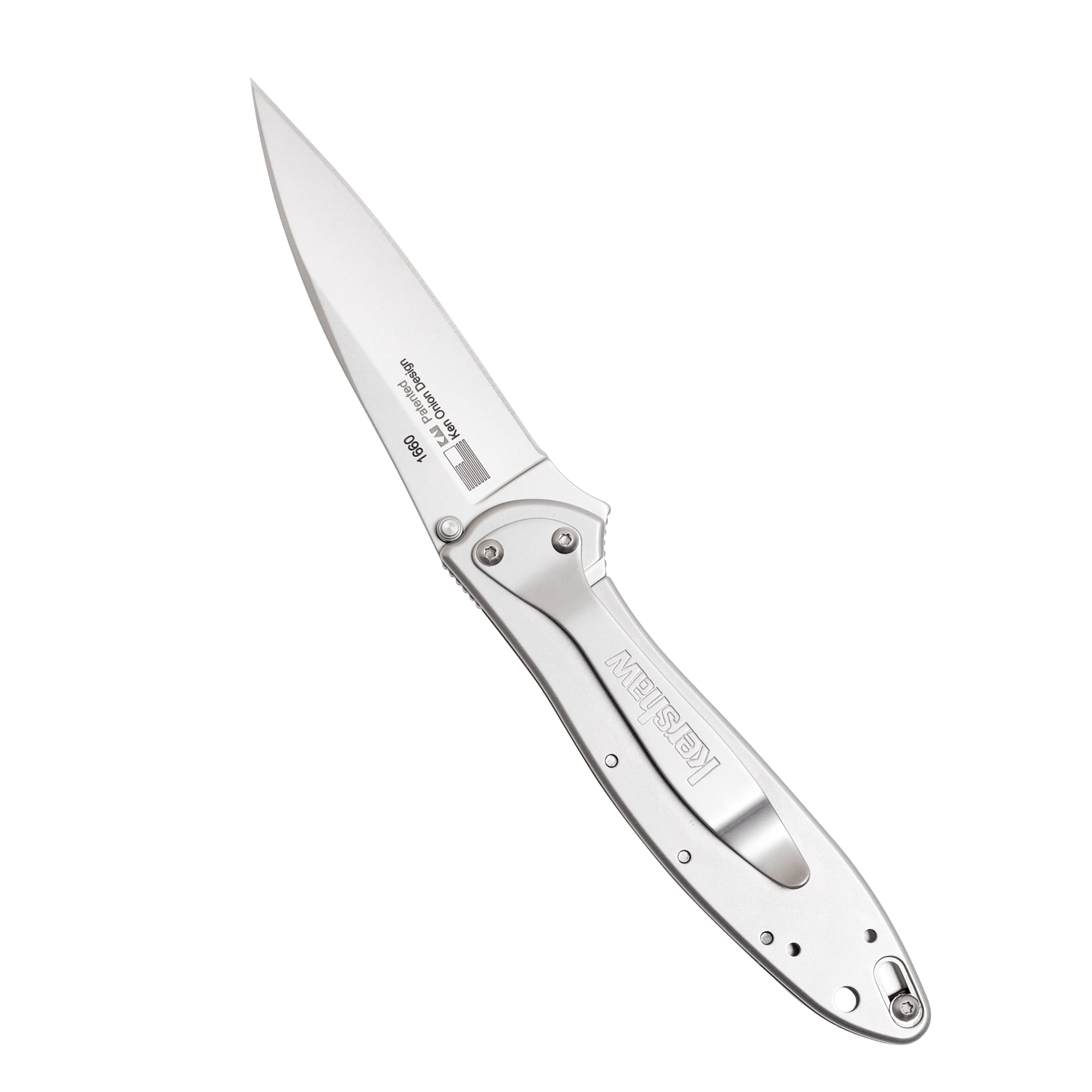 Kershaw Leek Pocket Knife, 3" Blade with Assisted Opening