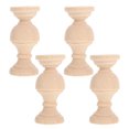 thumbnail image 1 of Shisuyan 4pcs Solid Wood Small Arch Bridge Decorative Baluster For Home Furnishing Decorations Entry Table Decor Coffee Table Decoration, 1 of 9