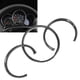 thumbnail image 5 of Tachometer Decorative Frame, Dashboard Frame Decor Durable Clear Texture Easy Installation Lightweight High Temperature Resistant High Toughness  For Car ANGGREK Dashboard Frame Decor, 5 of 8