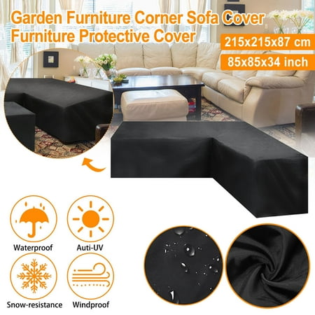 

Dpkshia Outdoor Furniture Covers Waterproof Protective Cover Outdoor Garden Furniture Corner Sofa Cover Furniture Cover Outdoor Table Cover Garden Tools Garden Decor Fall Decor Clearance