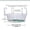 White#287, variant on Hanging Basket Watering Tray With Hooks, Clear Plastic Drip Pan for 6 to 12 Inch Baskets, Helps Catch Overflow Water for Indoor and Outdoor Plant Care