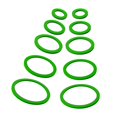 thumbnail image 2 of 10 anillos flotantes para plantas de acuario, anillos de alimentación para peces, anillo de comida para peceras para mantener las plantas flotantes en Verde, 2 of 8