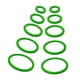 thumbnail image 2 of 10 piezas de anillos flotantes para plantas de acuario, anillos flotantes para plantas de pecera, anillos redondos de EVA Verde, 2 of 9