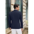 thumbnail image 4 of COOFANDY Mens Casual Sport Coats Fitted Fashion Blazer One Button Lightweight Suit Jacket, 4 of 6