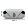 thumbnail image 3 of Car Glasses Case Leather Sunglasses Storage with Sunshade Function Universal for Car Interior, 3 of 6