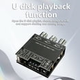 thumbnail image 3 of Sound Power Amplifier Board, Treble Bass Control Multiple Effects DC9-24V Amplifier Module  for Home, 3 of 7