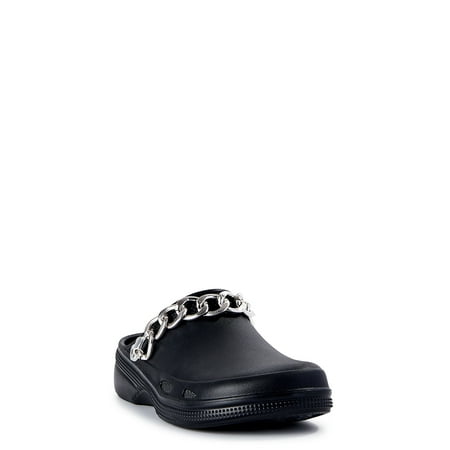 

Madden NYC Women s Clogs with Chain Accent