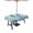 Turquoise, variant on Outdoor Tablecloths with Umbrella Hole & Zipper, Coastal Turtle Blue Round Tablecloth 54 Inch, Summer Beach Nautical Coral Starfish Waterproof Table Cloth, Patio/Pool/Picnic Table Covers