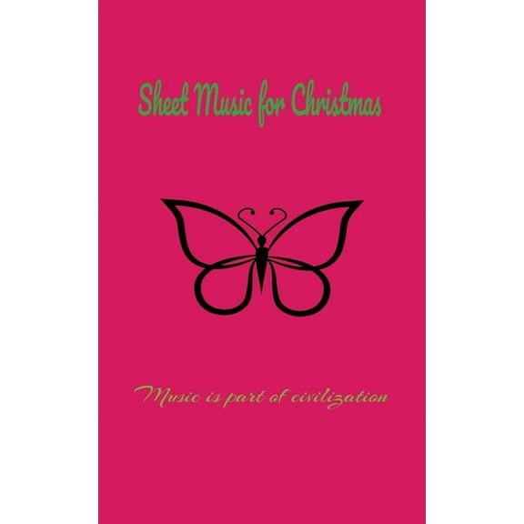 Sheet Music for Christmas, (Paperback)